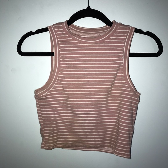 🌼3/$30🌼 Pink Striped Tank - Picture 1 of 3